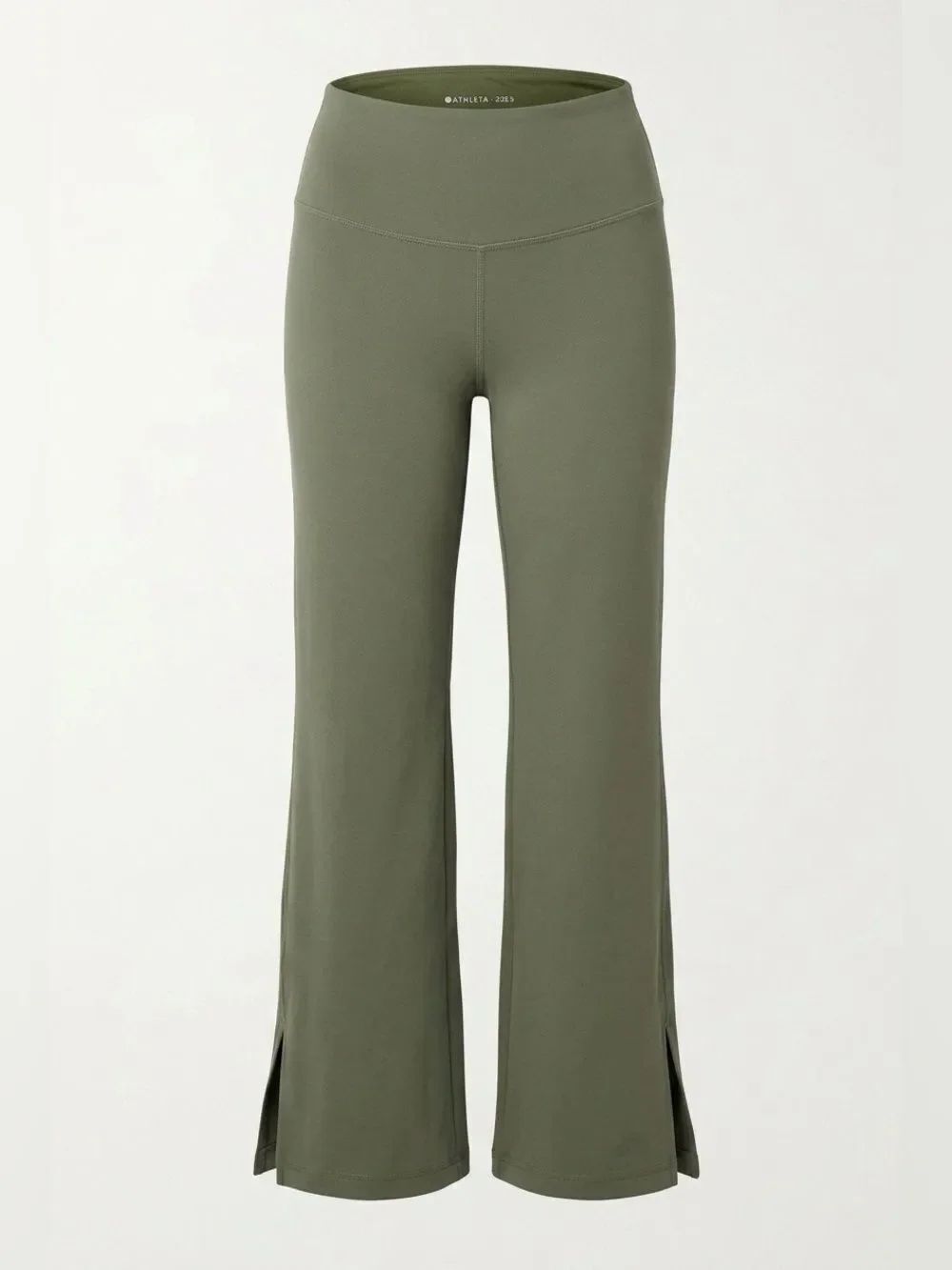 Danskin Women's Wide Leg Pants in Grayish Green Size Small